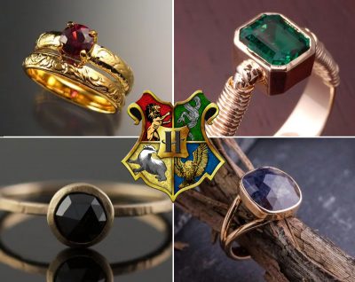 Harry Potter engagement rings for all four houses