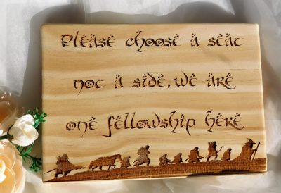 Two rings to rule them all: Our short Tolkien-inspired ceremony script