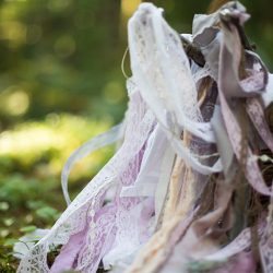 Bask in the magic of this ritualistic woodland fae wedding