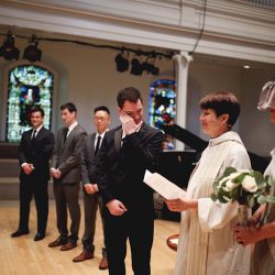 Art meets science at a wonderfully weird New York gallery wedding