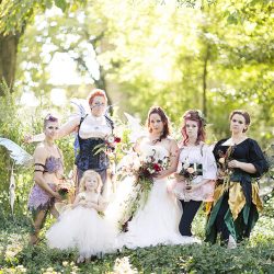 lwp offbeat 023 - We're fantasizing about this warriors meet fairies wedding We're fantasizing about this warriors meet fairies wedding
