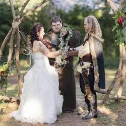 lwp offbeat 066 - We're fantasizing about this warriors meet fairies wedding We're fantasizing about this warrior meets fairy wedding