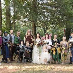 lwp offbeat 069 - We're fantasizing about this warriors meet fairies wedding We're fantasizing about this warrior meets fairy wedding