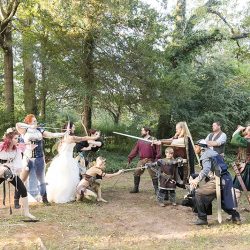 lwp offbeat 070 - We're fantasizing about this warriors meet fairies wedding We're fantasizing about this warrior meets fairy wedding