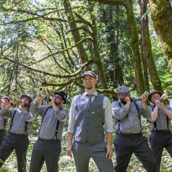 Bask in the magic of this ritualistic woodland fae wedding