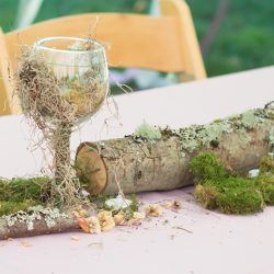 Bask in the magic of this ritualistic woodland fae wedding