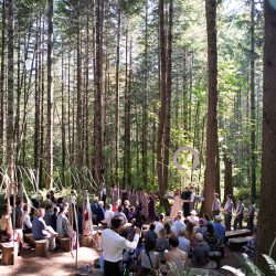 Bask in the magic of this ritualistic woodland fae wedding