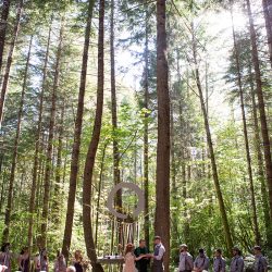 Bask in the magic of this ritualistic woodland fae wedding