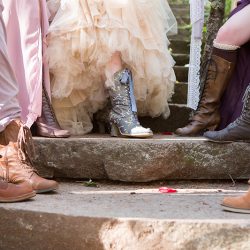 Bask in the magic of this ritualistic woodland fae wedding
