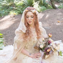 Bask in the magic of this ritualistic woodland fairy wedding
