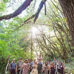 Bask in the magic of this ritualistic woodland fairy wedding