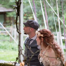 Bask in the magic of this ritualistic woodland fairy wedding