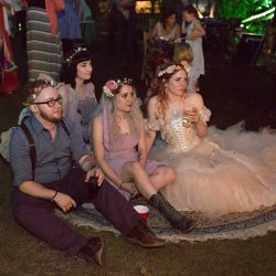 Bask in the magic of this ritualistic woodland fairy wedding