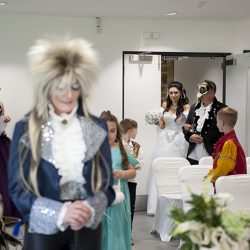 This Labyrinth wedding of two ladies is already a cult classic with us