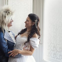 This Labyrinth themed wedding of two ladies is already a cult classic with us