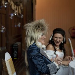 This Labyrinth wedding of two ladies is already a cult classic with us