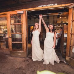 A classy San Francisco, CA wedding of two ladies