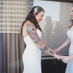A classy-as-hell San Francisco wedding of two ladies