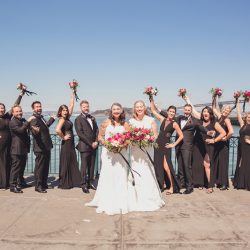 A classy-as-hell San Francisco wedding of two ladies