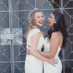 A classy-as-hell San Francisco wedding of two ladies