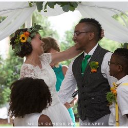 Kylie Haulk Favorites 0033 - Rain falls like love at this "mutual weirdness" citrus colored wedding Rain falls like love at this "mutual weirdness" bright colored wedding