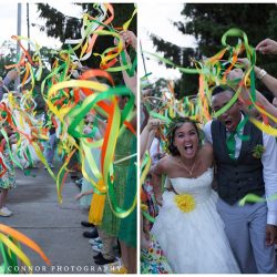 Kylie Haulk Favorites 0046 - Rain falls like love at this "mutual weirdness" citrus colored wedding Rain falls like love at this "mutual weirdness" bright colored wedding