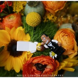 Kylie Haulk Favorites 0047 - Rain falls like love at this "mutual weirdness" citrus colored wedding Rain falls like love at this "mutual weirdness" bright colored wedding