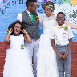 Kylie Haulk Favorites 0090 - Rain falls like love at this "mutual weirdness" citrus colored wedding Rain falls like love at this "mutual weirdness" bright colored wedding