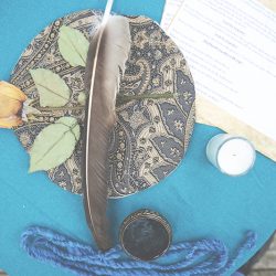 Woodland Wiccan Medieval wedding