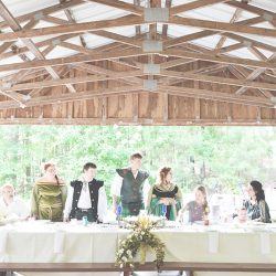 Woodland Medieval wedding