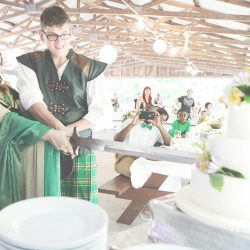 Woodland Medieval wedding