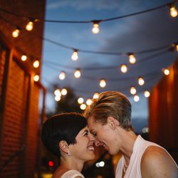 alyssa kirsten 483 - Long distance turned marriage: meet these two Denver cuties at their dance party wedding Meet these two Denver cuties at their wedding