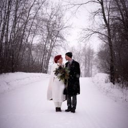 044 bri and dale - A frostbitten Canadian national park elopement (with bison!) A frostbitten Canadian park elopement (with bison!)