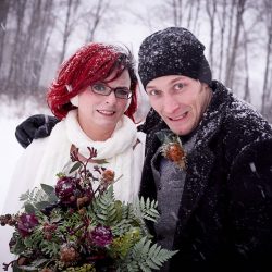 051 bri and dale - A frostbitten Canadian national park elopement (with bison!) A frostbitten Canadian park elopement (with bison!)