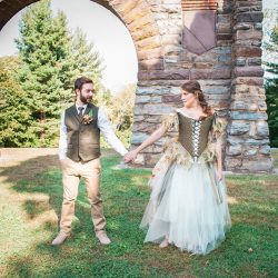 High fantasy meets amazing DIY at this treehouse wedding