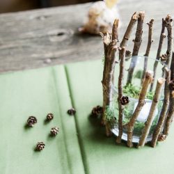 High fantasy meets a handmade gown at this treehouse camp wedding
