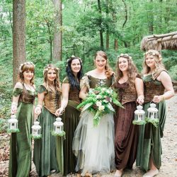 High fantasy meets amazing DIY at this treehouse camp wedding