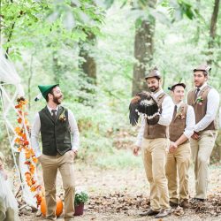 High fantasy meets amazing DIY at this treehouse wedding