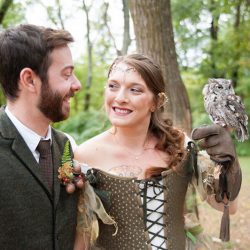High fantasy meets amazing DIY at this treehouse wedding