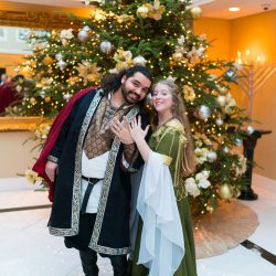 A Renaissance fantasy Christmas wedding (aka "A Lord of the Rings Christmas Special!")