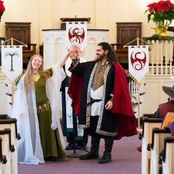 A Renaissance fantasy Christmas wedding (aka "A Lord of the Rings Christmas Special!")