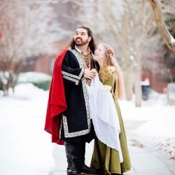 A Renaissance fantasy Christmas wedding (aka "A Lord of the Rings Christmas Special!")
