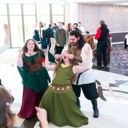 A Renaissance fantasy Christmas wedding (aka "A Lord of the Rings Christmas Special!")