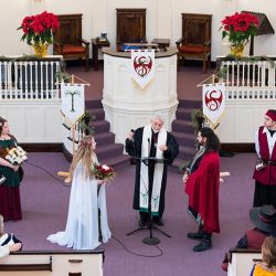 A Renaissance fantasy Christmas wedding (aka "A Lord of the Rings Christmas Special!")