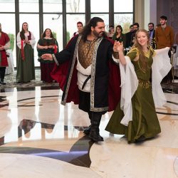 A Renaissance fantasy Christmas wedding (aka "A Lord of the Rings Christmas Special!")