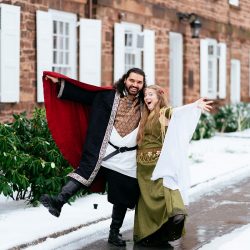 A Renaissance fantasy Christmas wedding (aka "A Lord of the Rings Christmas Special!")