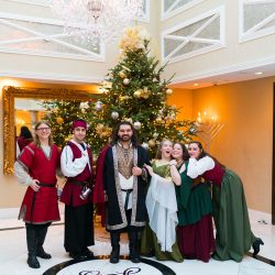 A Renaissance fantasy Christmas wedding (aka "A Lord of the Rings Christmas Special!")