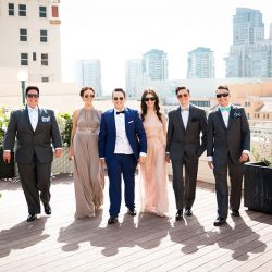 A chef-designed menu and vintage details at this stunning San Diego wedding