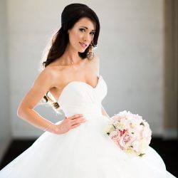 A chef-designed menu and vintage details at this stunning San Diego wedding