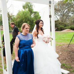 A chef-designed menu and vintage details at this stunning San Diego wedding